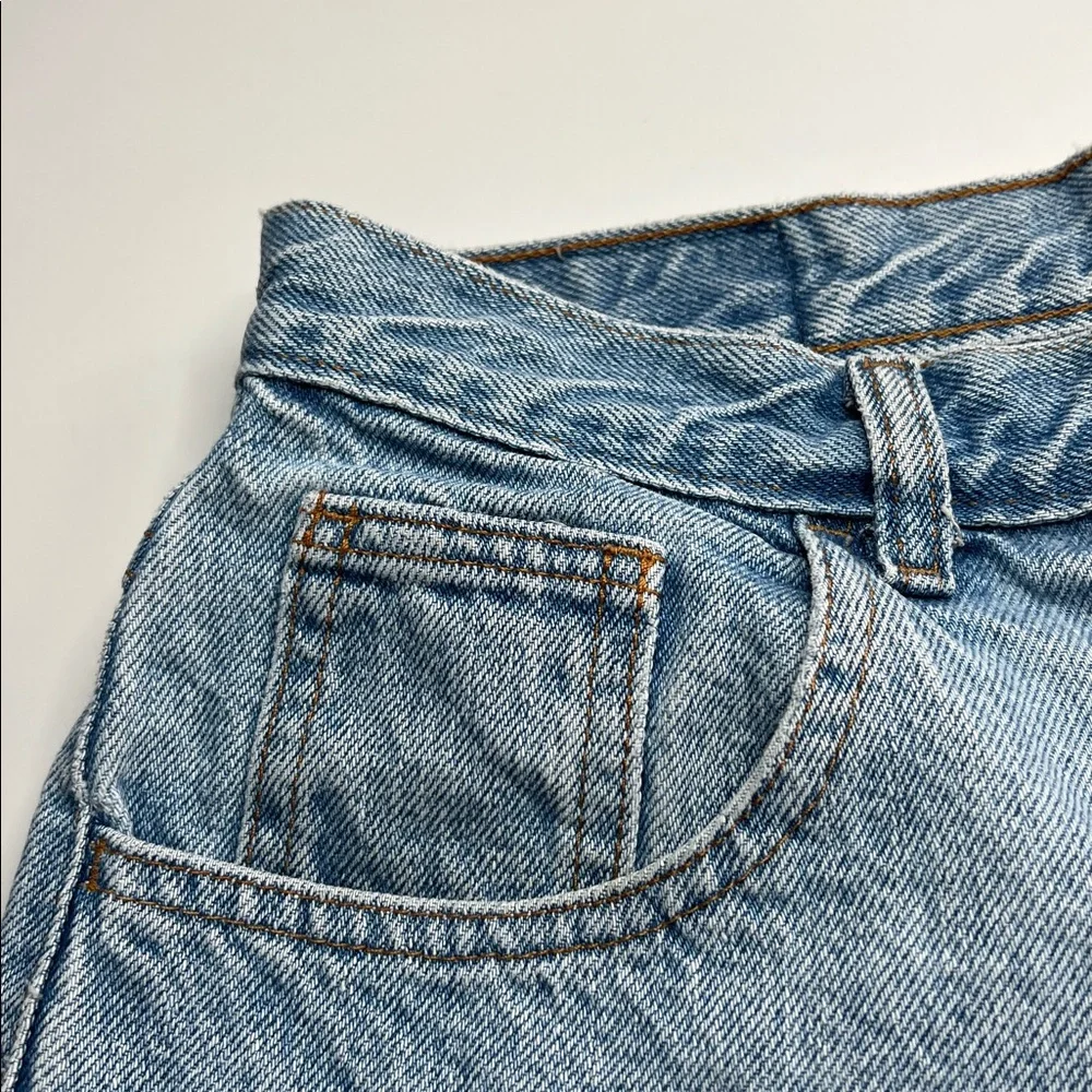 Jordache Classic Blue Denim Womens Shorts baggy fit 90s y2k urban high waist‎